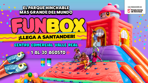 ¡EL PARQUE HINCHABLE MÁS GRANDE DEL MUNDO!