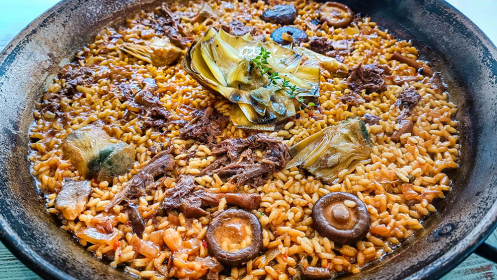 Exquisito Menú Arrocero frente al mar en La Duna Nueva