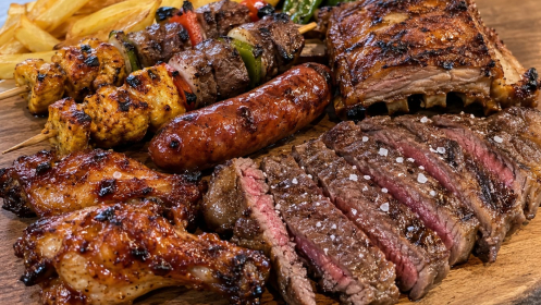 Menú tabla de carnes para compartir en La Duna Nueva
