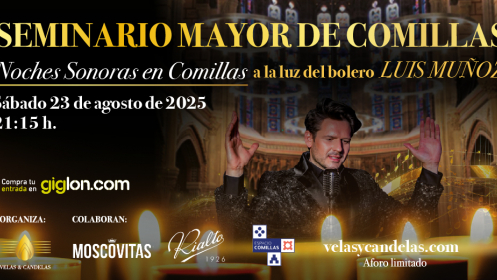 ENTRADA PARA NOCHES SONORAS EN COMILLAS A LA LUZ DEL BOLERO LUIS