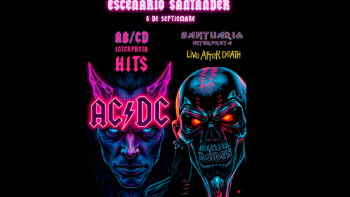 AC/DC vs MAIDEN, Noche de Rock Metal