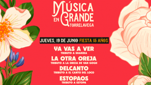 Entradas para Música en Grande el 19 de junio en Torrelavega