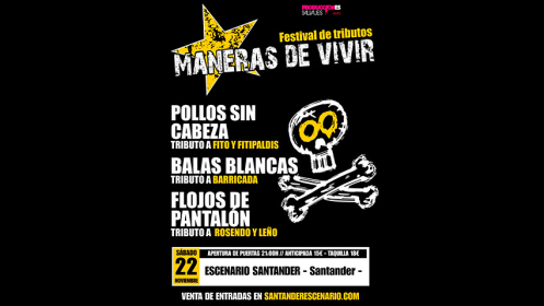 Entrada para 'Maneras de Vivir. Tributo a Fito y Fitipaldis, Ba