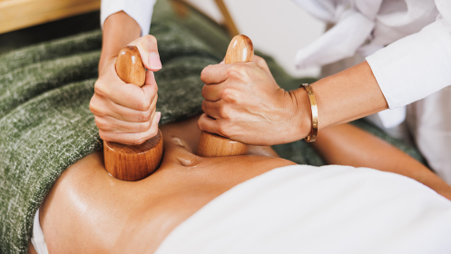 Maderoterapia o Masaje Moldeador en Estética Amándote Tú Holisti