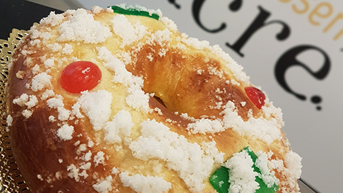 Roscón de Reyes artesanal de hasta 750 gr